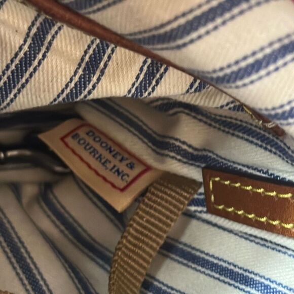 Dooney & Bourke Nylon Domed Crossbody Navy Bag - Picture 11 of 15